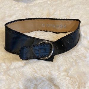 Leather belt